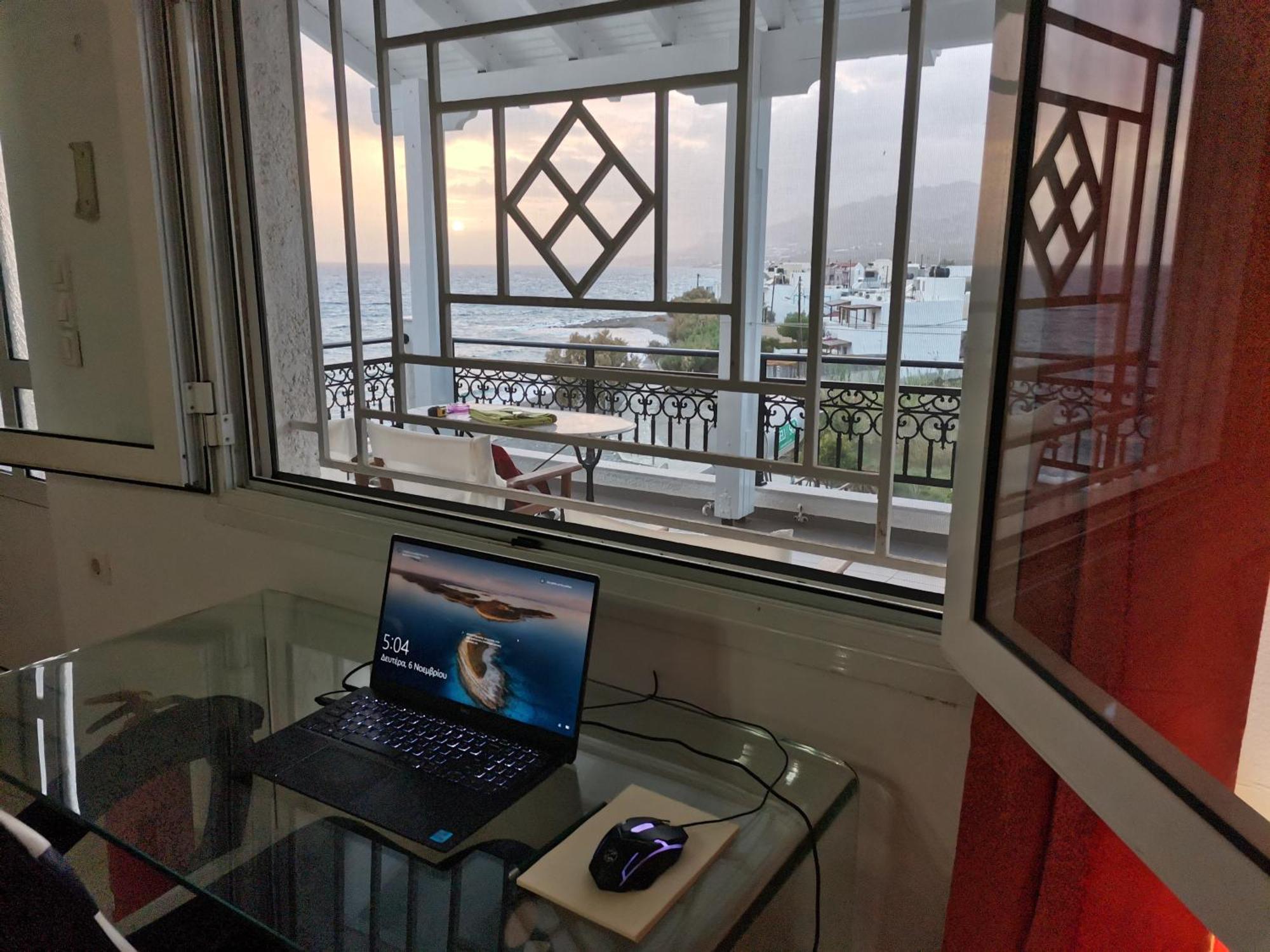 Апартаменты Stratos Sunset House Koutsouras Экстерьер фото